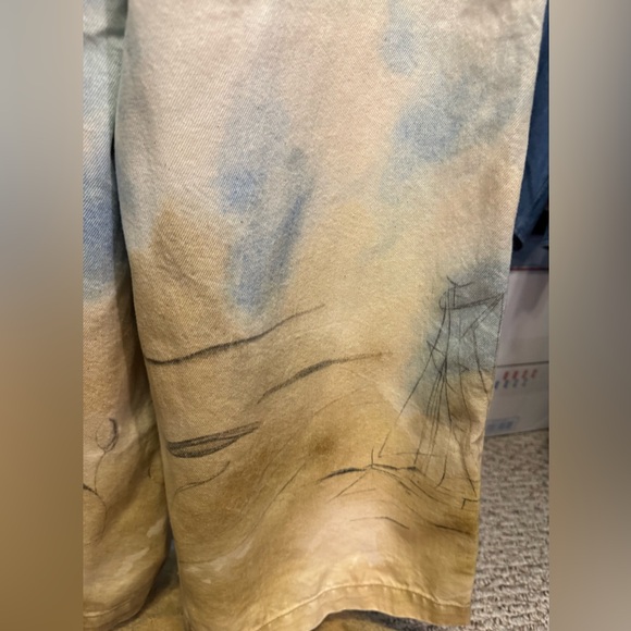 NWT Anthropologie Pilcro Pull-On High-Rise Wide-Leg Jeans - small * RARE * - Picture 9 of 10